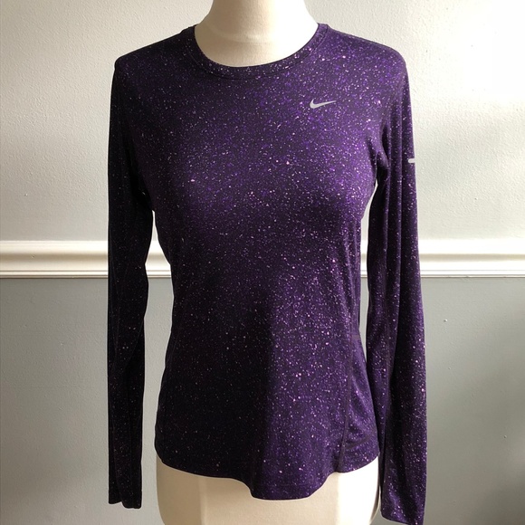 nike dri fit miler long sleeve
